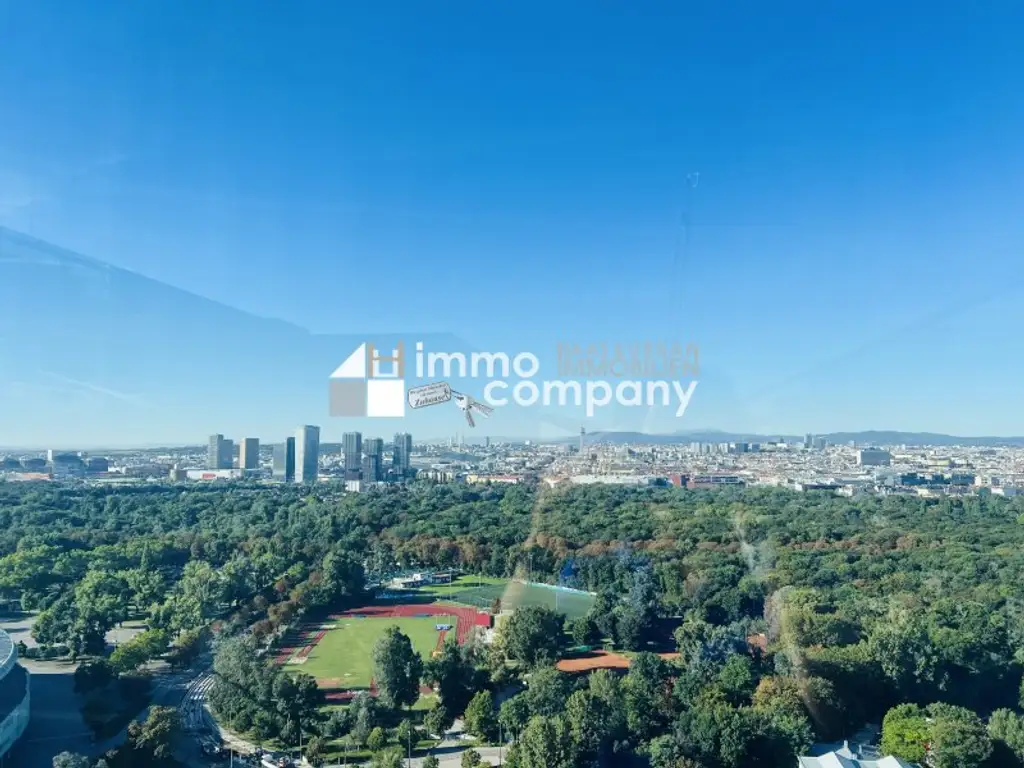 Einzigartige 5-Zimmer-Wohnung mit 45 m2 großem Balkon und Stadtblick in einem neuen, mehrstöckigen Premiumgebäude! Pool, Sauna, Gym!2. Bezirk. U2