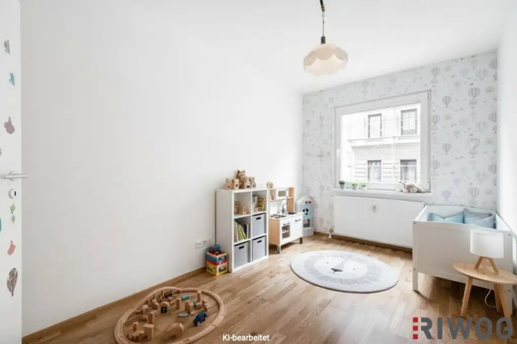 ERSTBEZUG nach Sanierung | ca. 104 m² WNF (inkl. 2 Loggien) | Separate Küche mit Siemens Geräten | Nähe U4