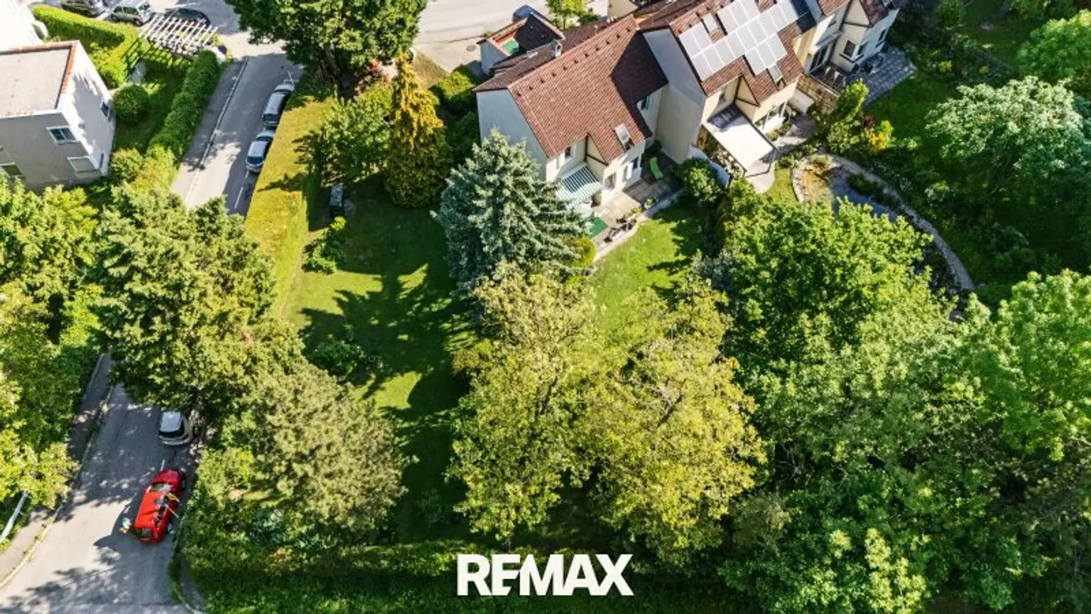 Reiheneckhaus in Bisamberg : 4 Zimmer, 1160m2 Garten.....Ihre Geldanlage!