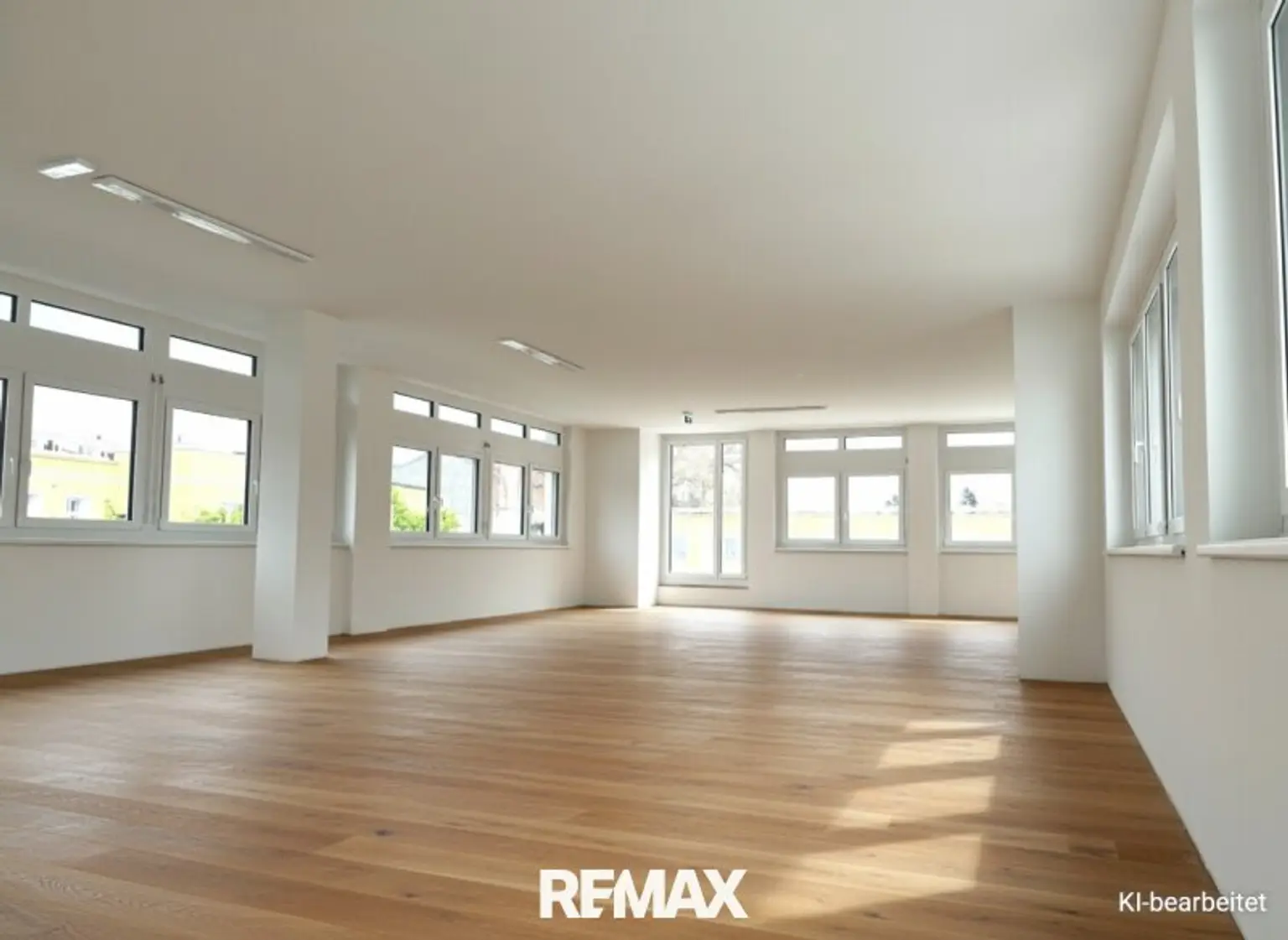 Bürofläche KI bearbeitet