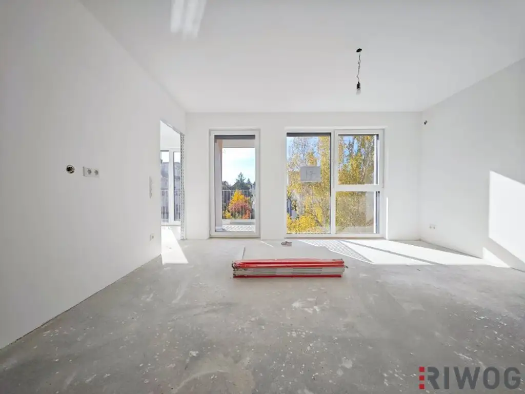 Erstbezug | helle 2-Zimmerwohnung mit südseitigem Balkon | Luftwärmepumpe | optionaler Tiefgaragenplatz | Fertigstellung 1Q26