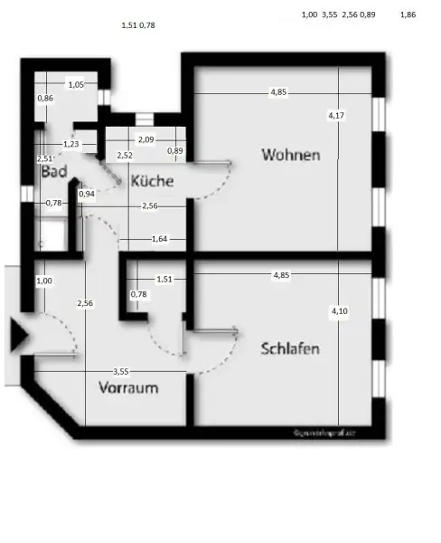 Perfekt gelegen: 2-Zimmer-Wohnung mit separater Küche beim Friessneggpark!