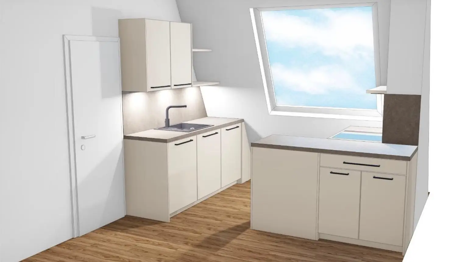 Visualisierung  Küche