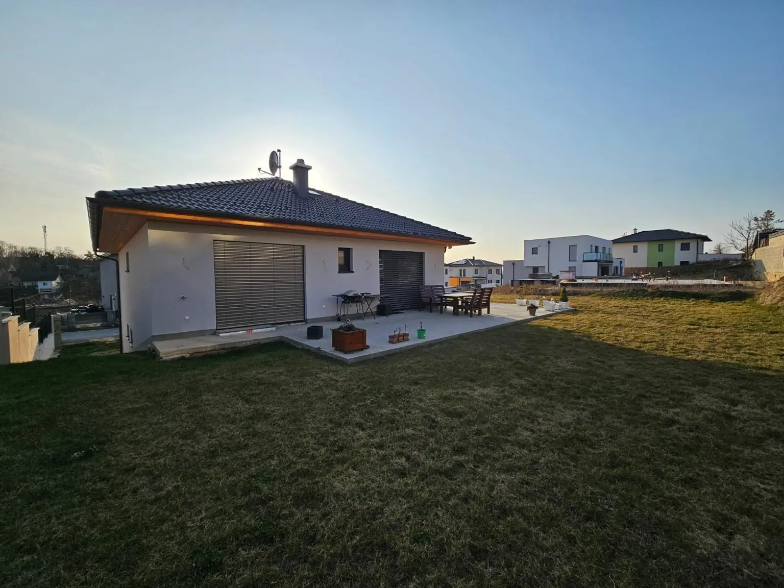 Gartenansicht Haus