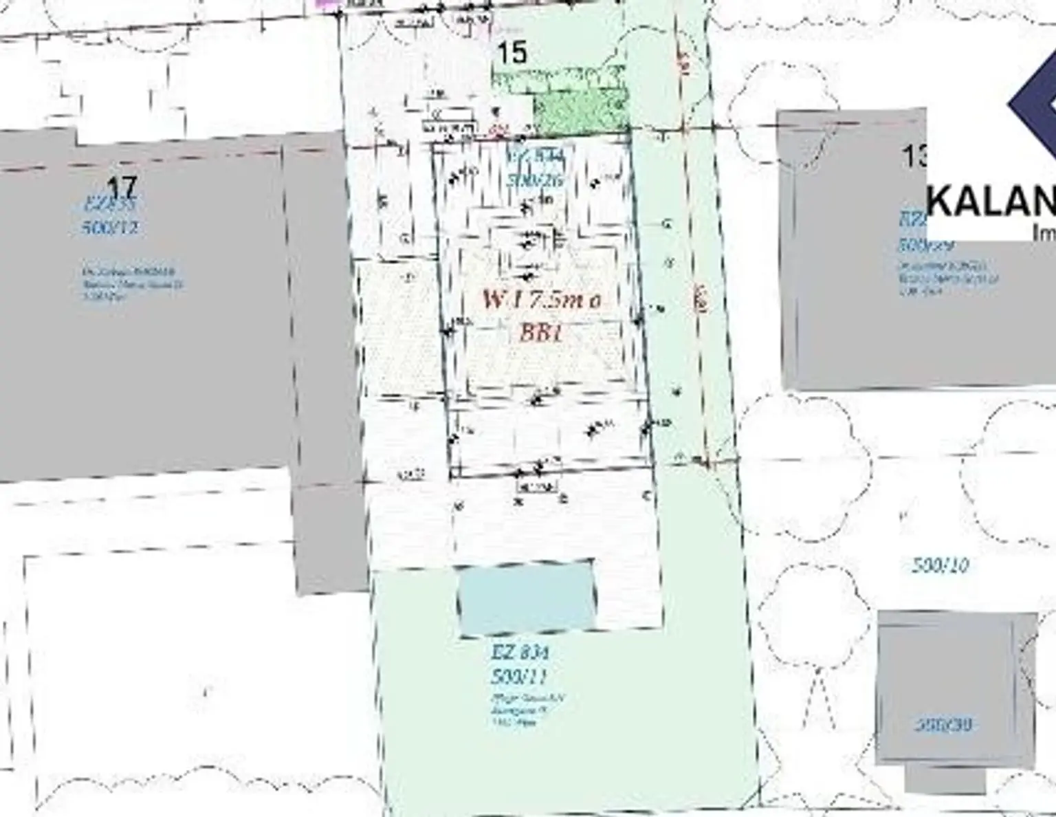 BAUGRUNDSTÜCK MIT EINREICHPLANUNG