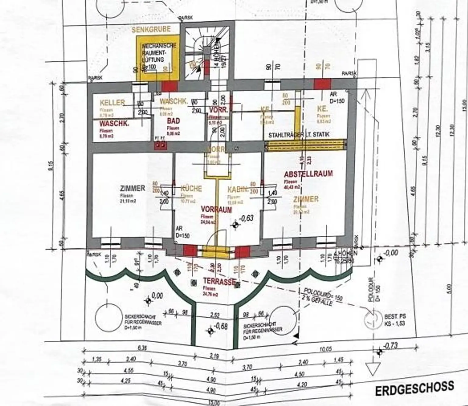 Grundriss Erdgeschoss