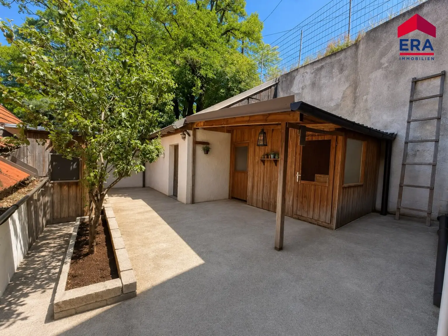 Zur Miete: Nettes Einfamilienhaus mit Presshaus, Kellerröhre, Terrasse & Gartenhütte in Wilfersdorf