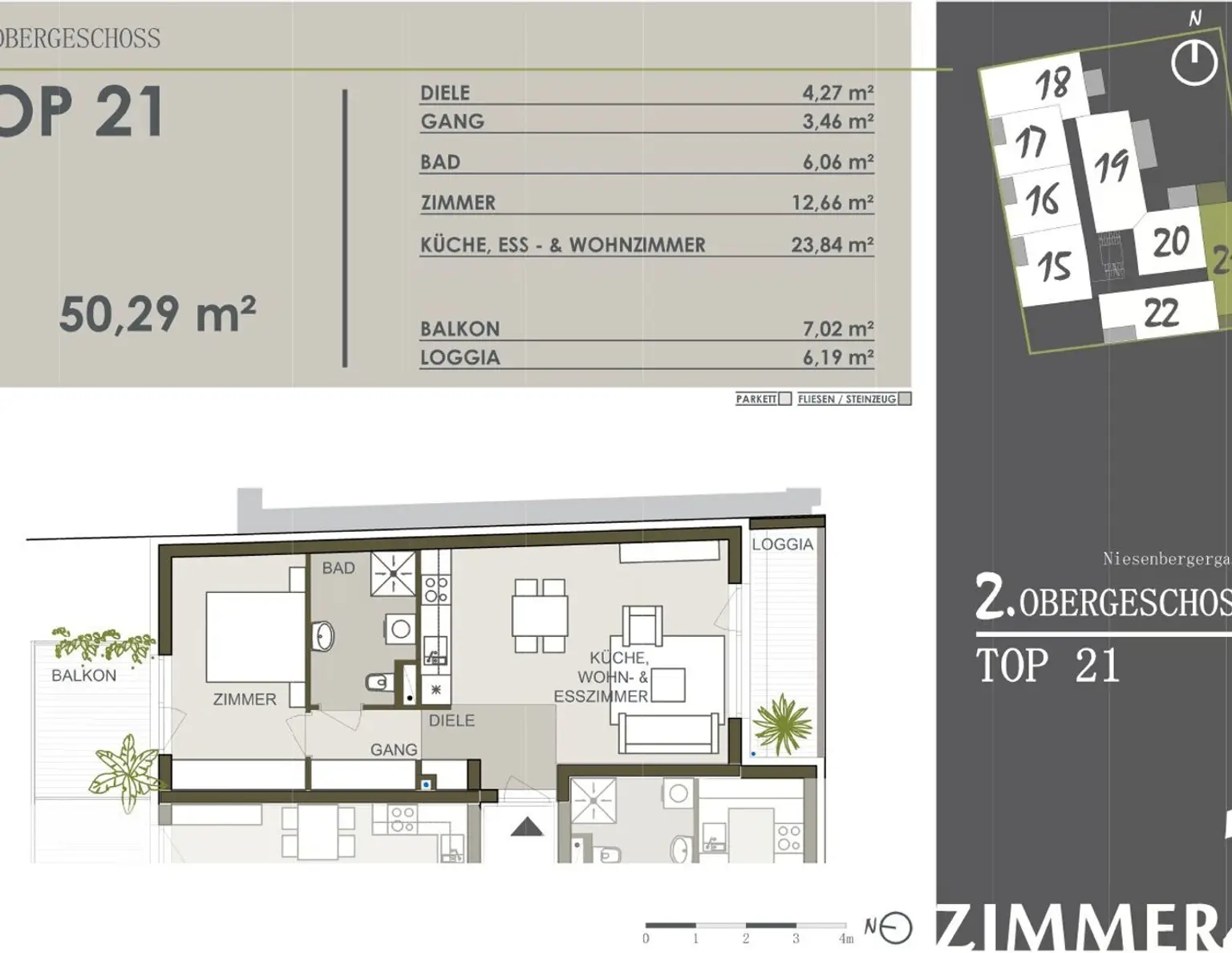 Traumhafte 2-Zimmer-Neubauwohnung mit herrlichem Balkon und bester Verkehrsanbindung
