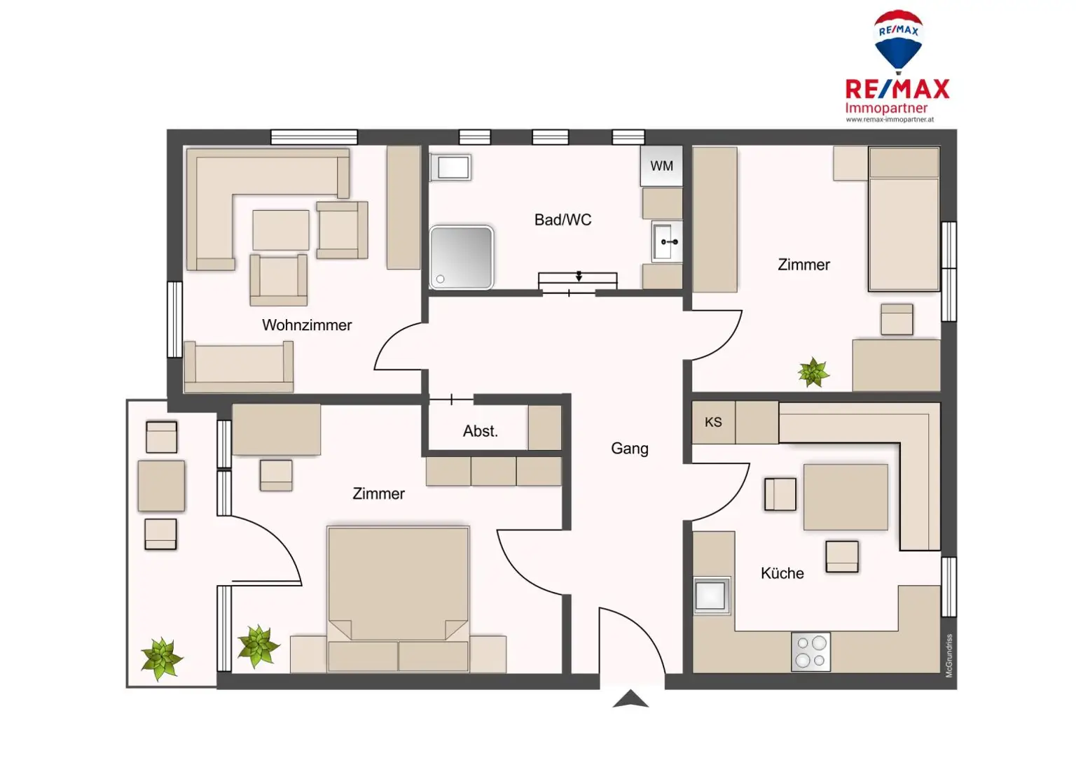 Charmante 3-Zimmer Wohnung mit Modernisierungspotential