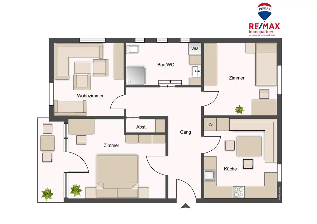 Charmante 3-Zimmer Wohnung mit Modernisierungspotential