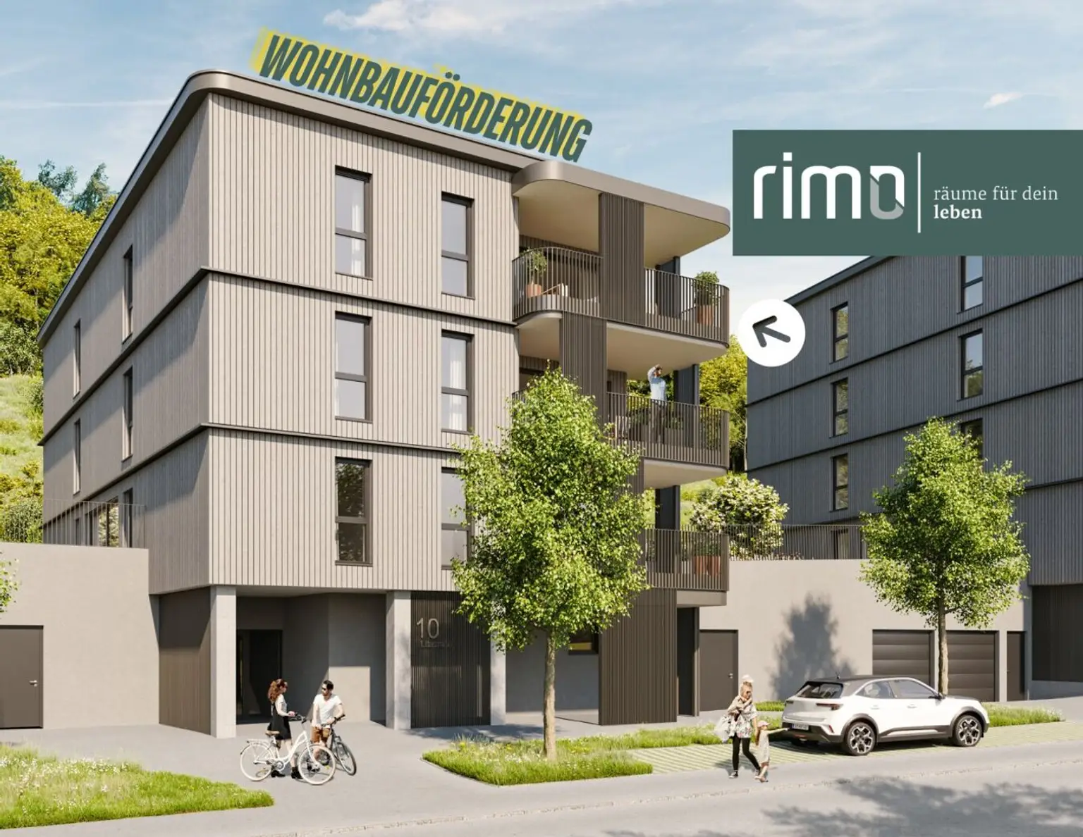 3-Zimmer-Dachgeschosswohnung in Götzis - Top A9