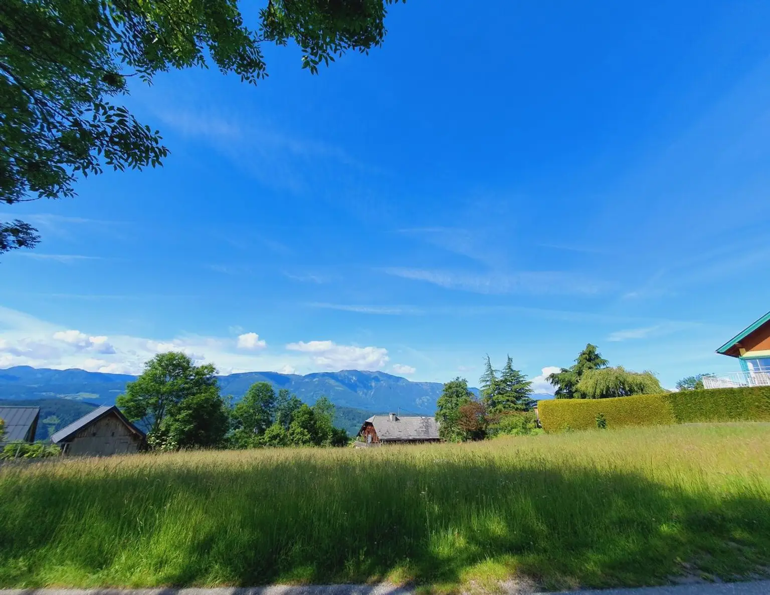 Exklusives Baugrundstück mit Berg- und Seeblick am Millstätter See / Kärnten