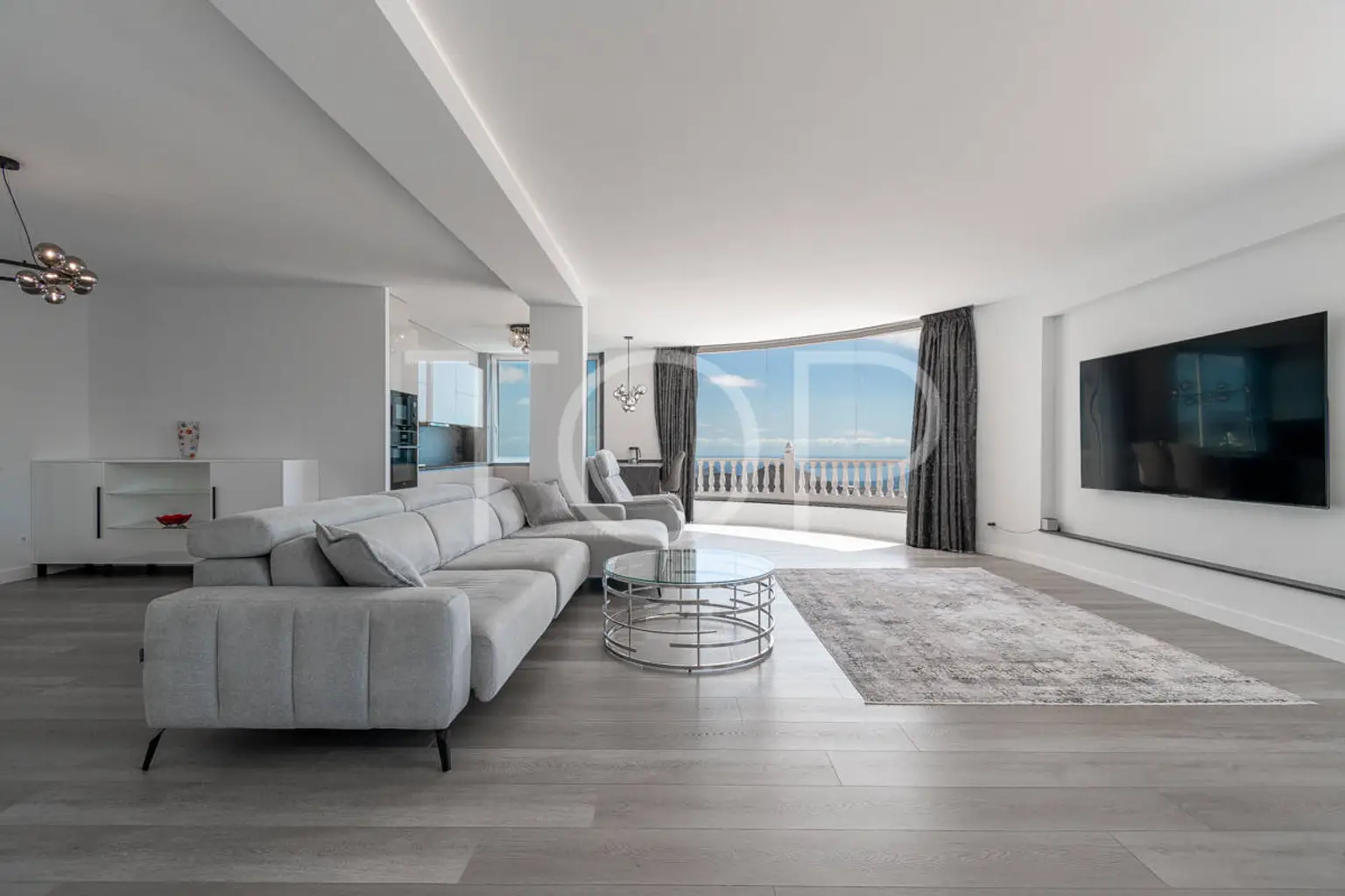 Villa-San-Miguel-salon-con-cocina-Teneriffa