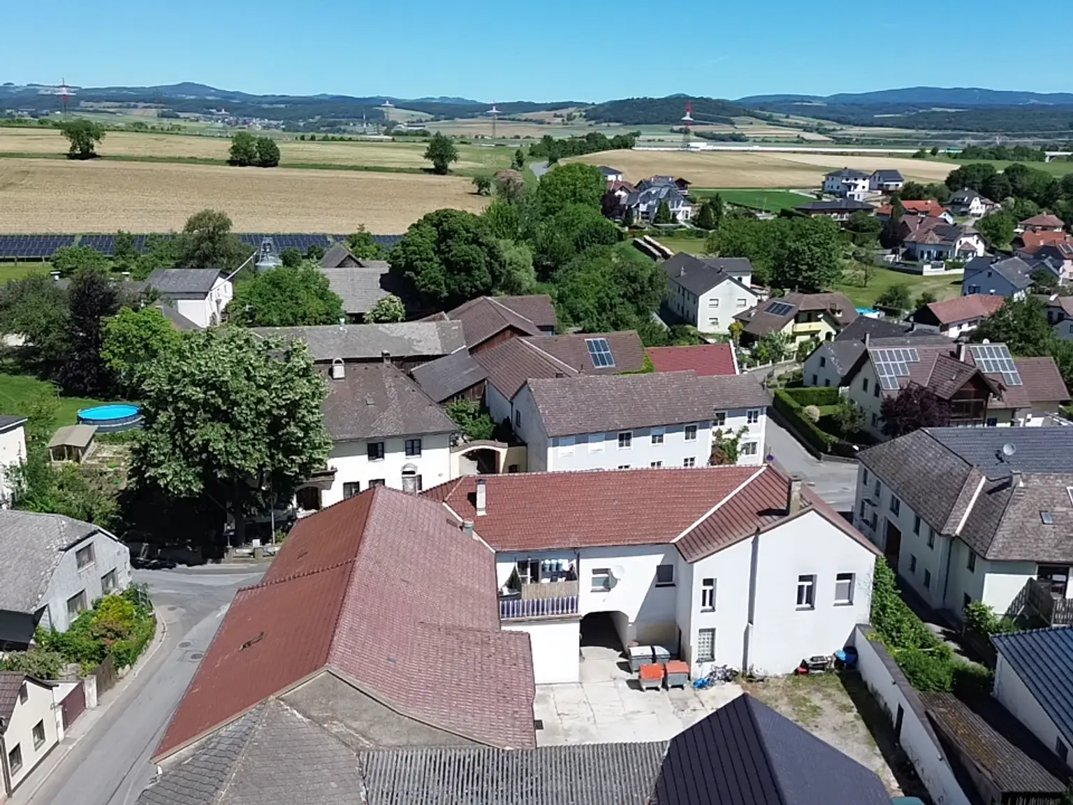 Aussenansicht via Drohne
