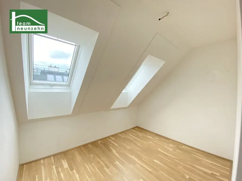Klimatisierte Maisonette mit Dachterrasse in top Lage nahe U6, Millennium City und Donau! WG-geeignet!