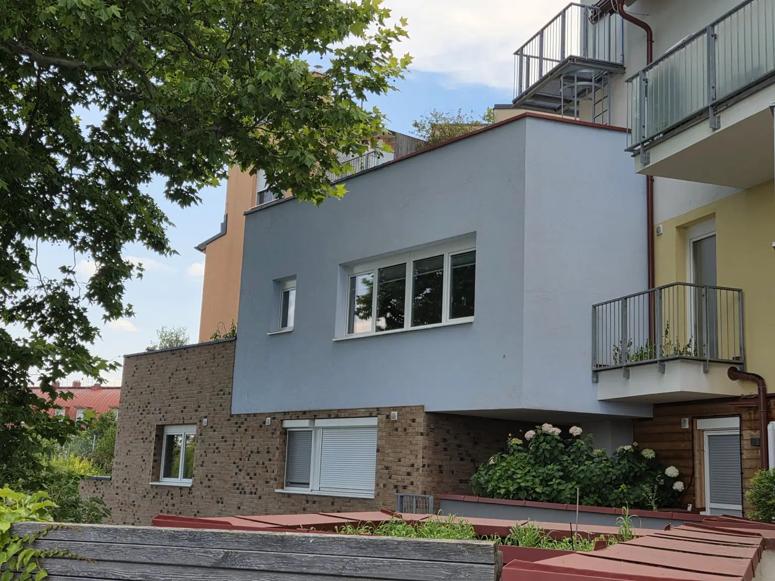 Wohnungsansicht außen