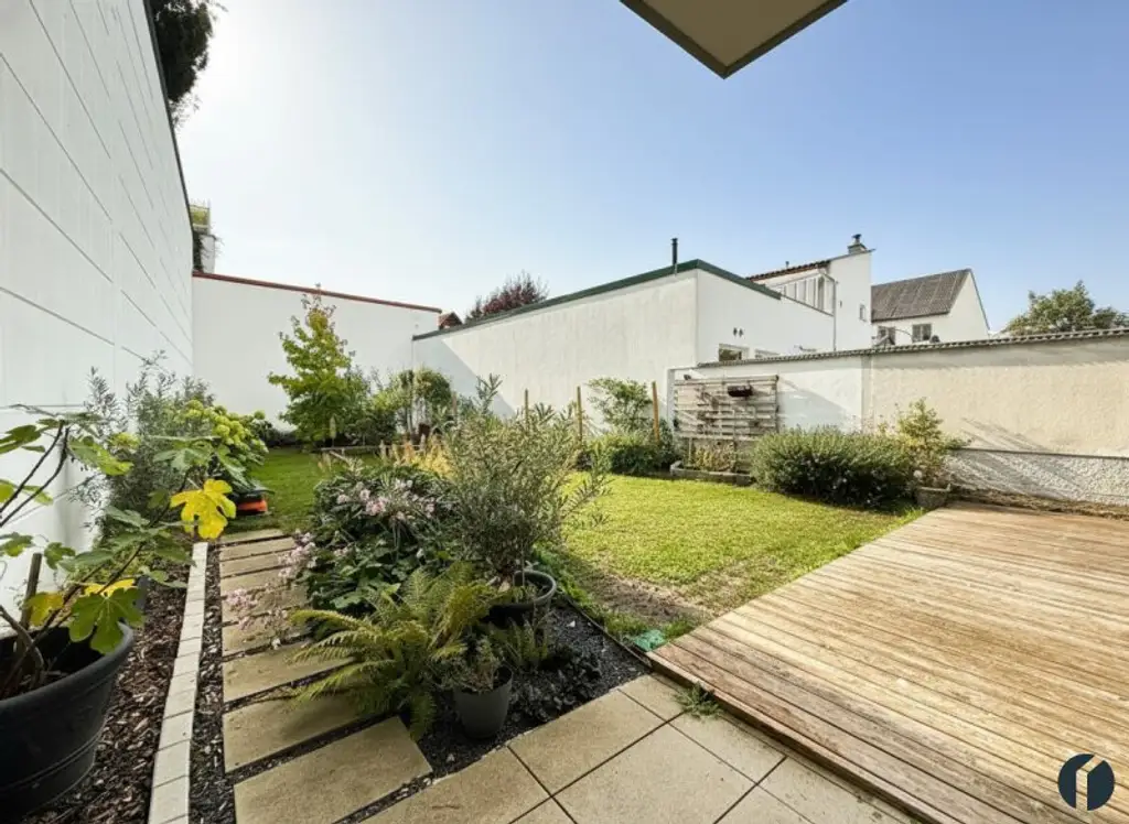 Klimatisierte 2-Zimmer-Wohnung mit Terrasse und Gemeinschaftsgarten im Herzen von Tulln