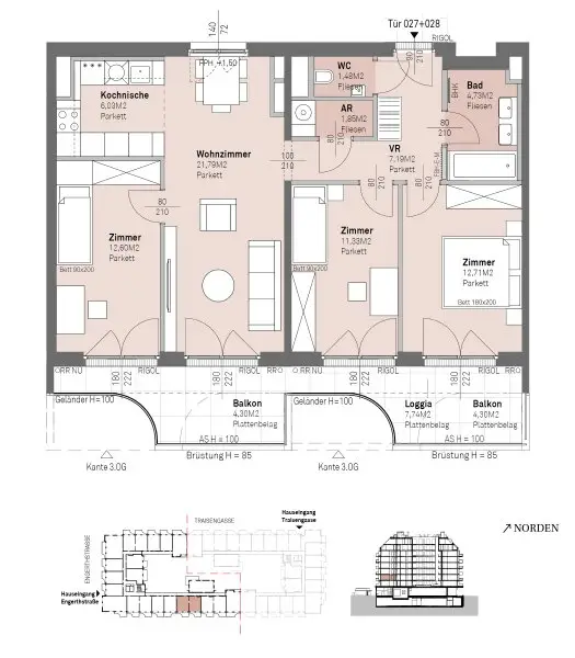 PROVISIONSFREI - Modernes wohnen am Donauufer mit Donaublick!