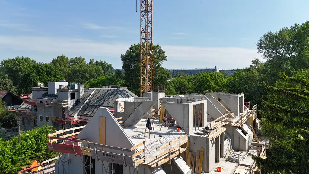 Neues Projekt in der Schwarzelackenau beim Marchfeldkanal - noch 13 Einheiten verfügbar!