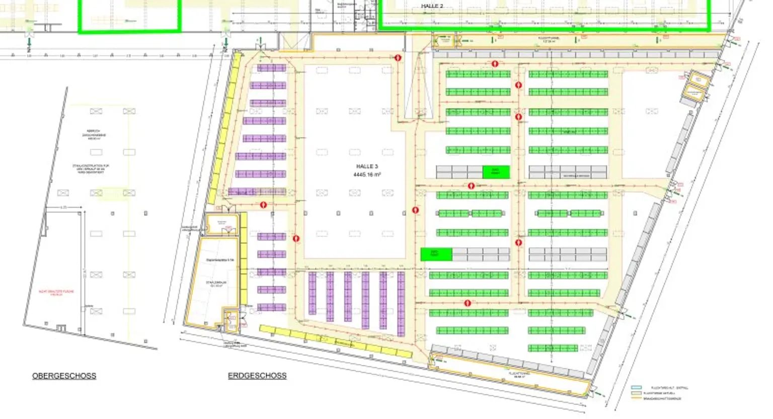 Moderne Halle mit 7 m Höhe und LKW-Zufahrt – ca. 4.445 m² im 21. Bezirk. Flexibel Nutzbar