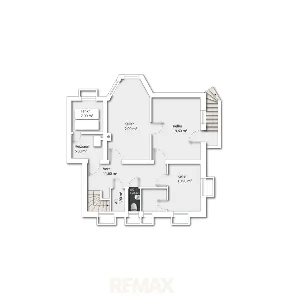Grundriss Keller