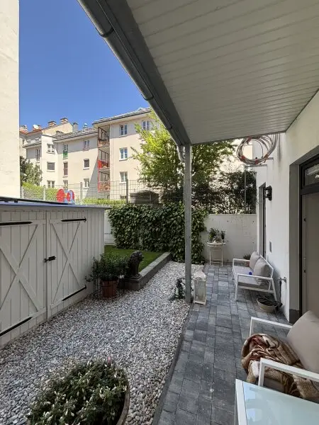 Schöne 3 Zimmermaisonettwohnung mit Garten in guter Lage