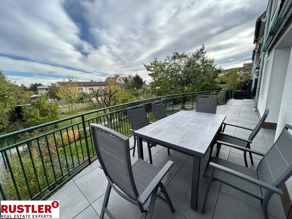 Eine Wohnung wie keine Zweite: Garten, Wohlgefühl und Größzügigkeit