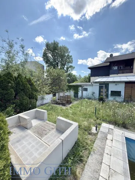 RUHIGE SACKGASSENLAGE MIT POTENZIAL – 652 M² GRUNDSTÜCK MIT EINFAMILIENHAUS, POOL & EINREICHPLAN IN GUNTRAMSDORF ZU KAUFEN!