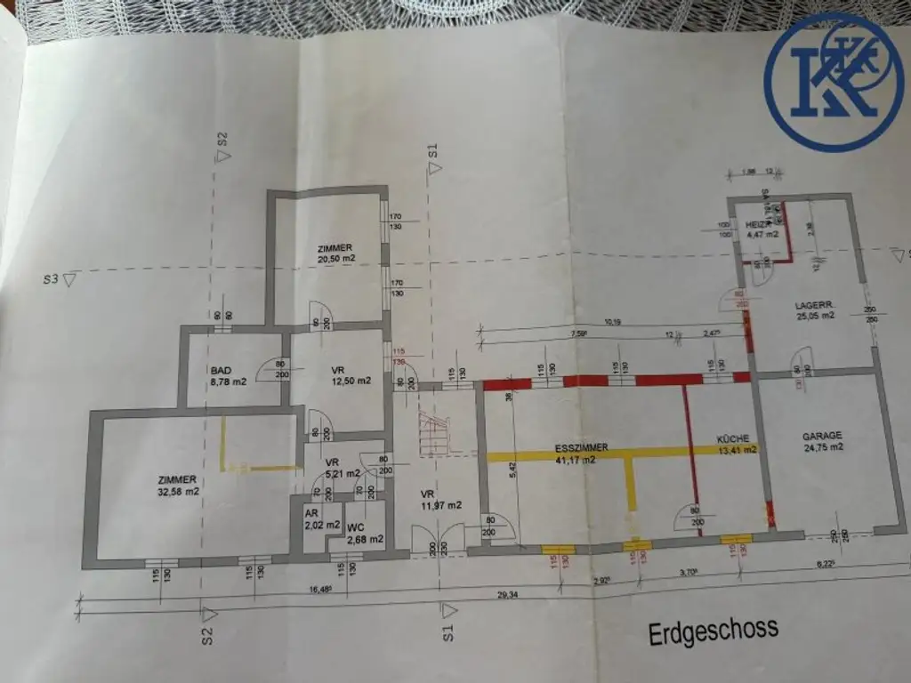 Grundriss Erdgeschoss