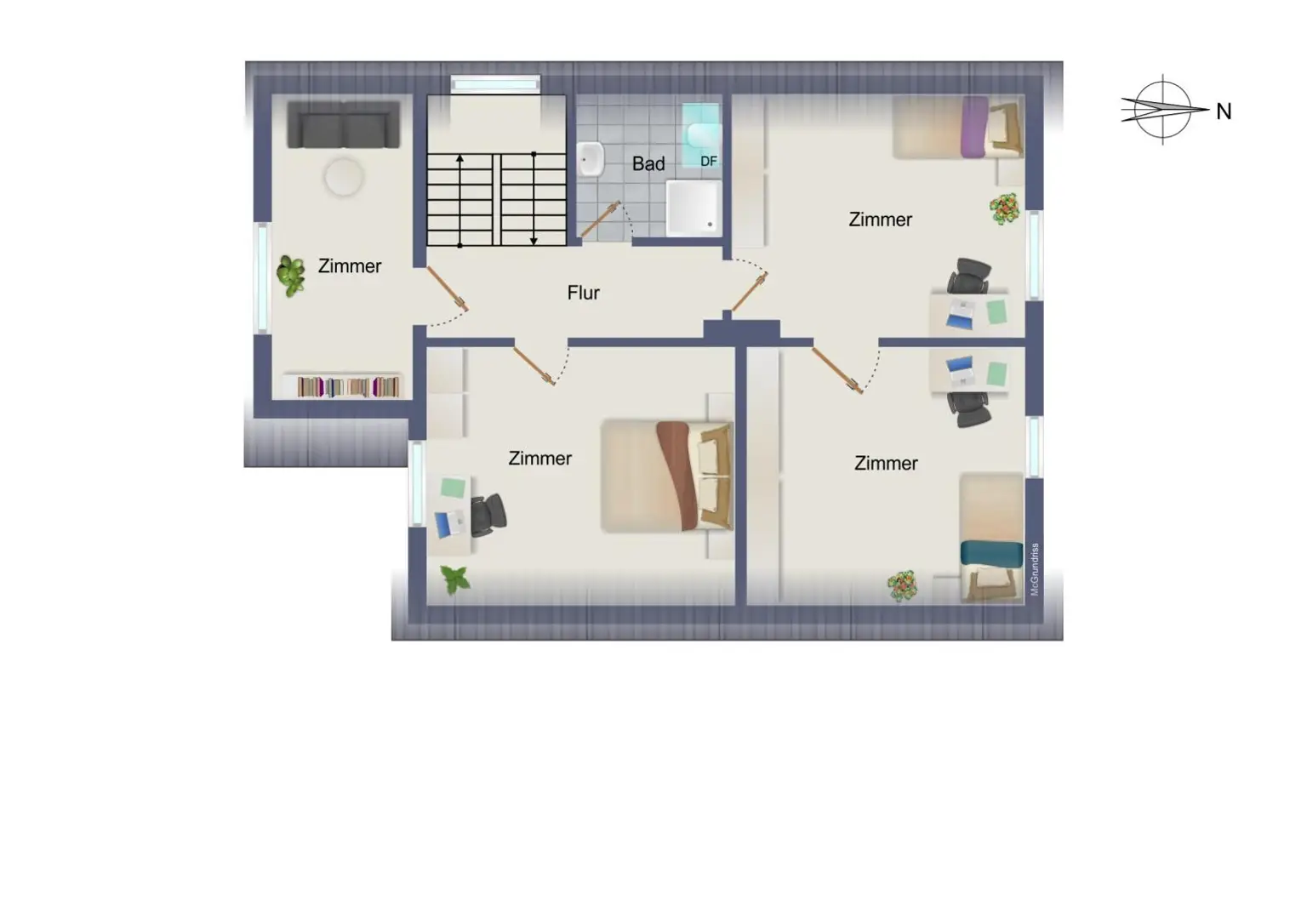 Grundriss DG