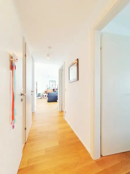 ++NEU++ AMBIENTE22: TOP-moderner 3-Zimmer-Wohntraum mit großzügiger 11,30 m² Terrasse und Tiefgaragenplatz beim Blumengärten Hirschstetten! +++