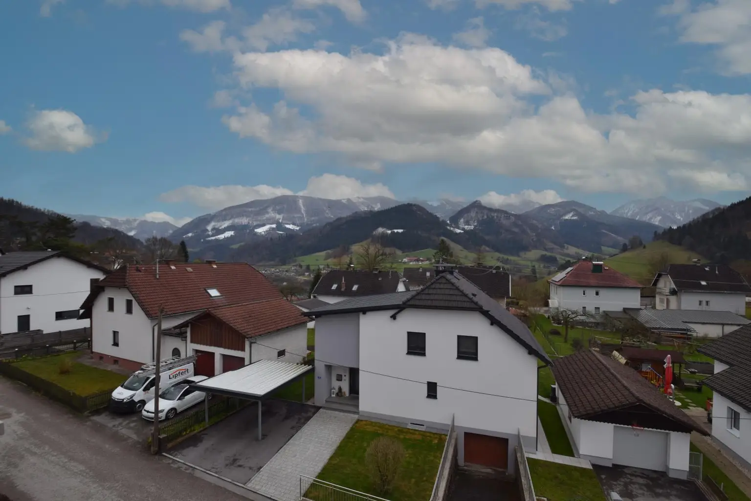 Panoramablick Wohnzimmer