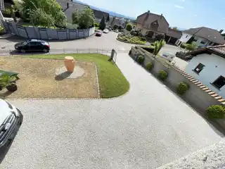 Blick auf den Zufahrtsbereich