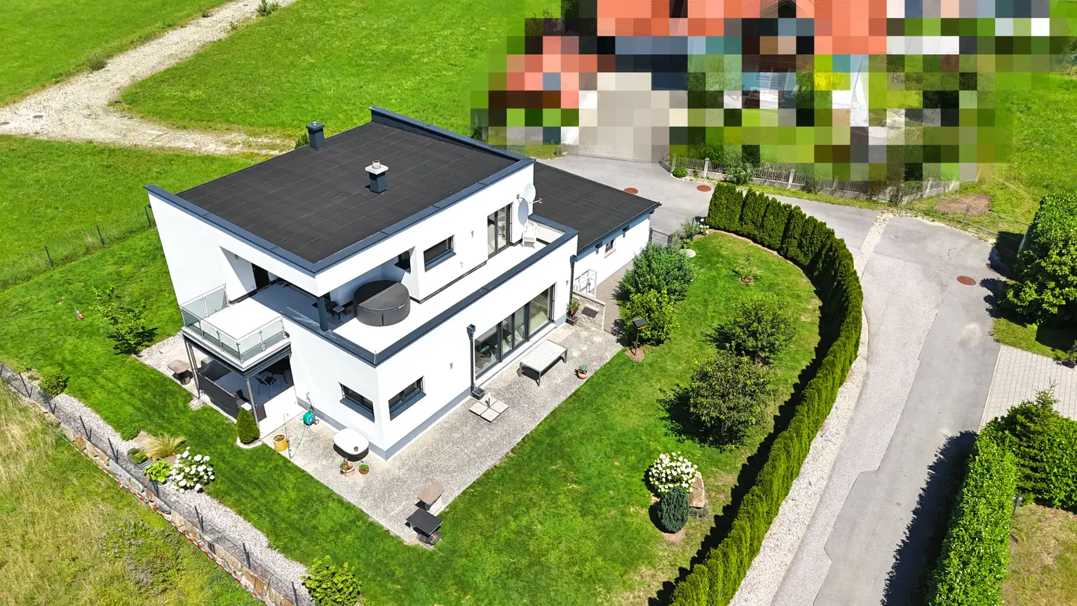 Modernes Einfamilienhaus nahe Ibmer See – Wohnen im Innviertler Naturidyll