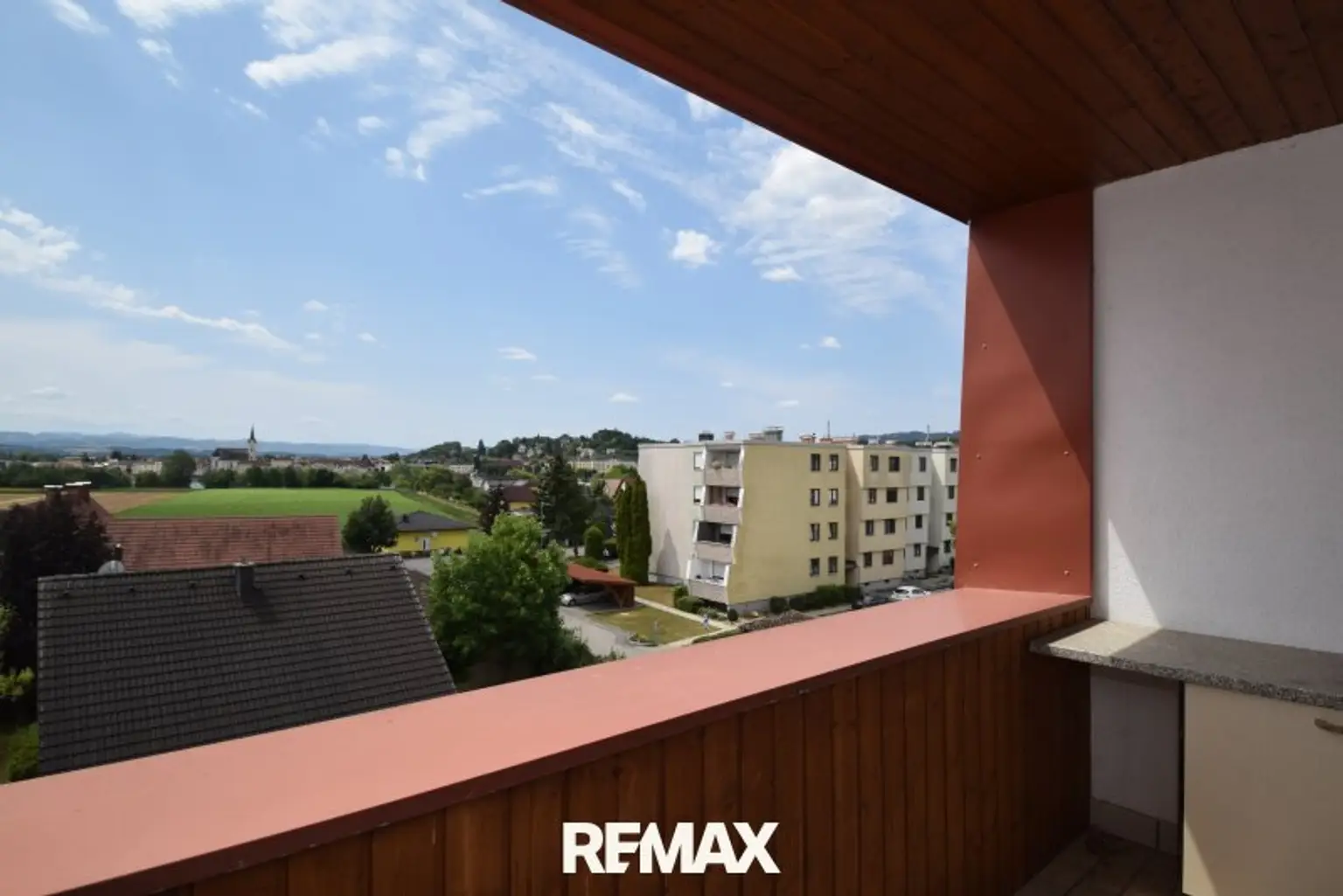 Ausblick von der Loggia