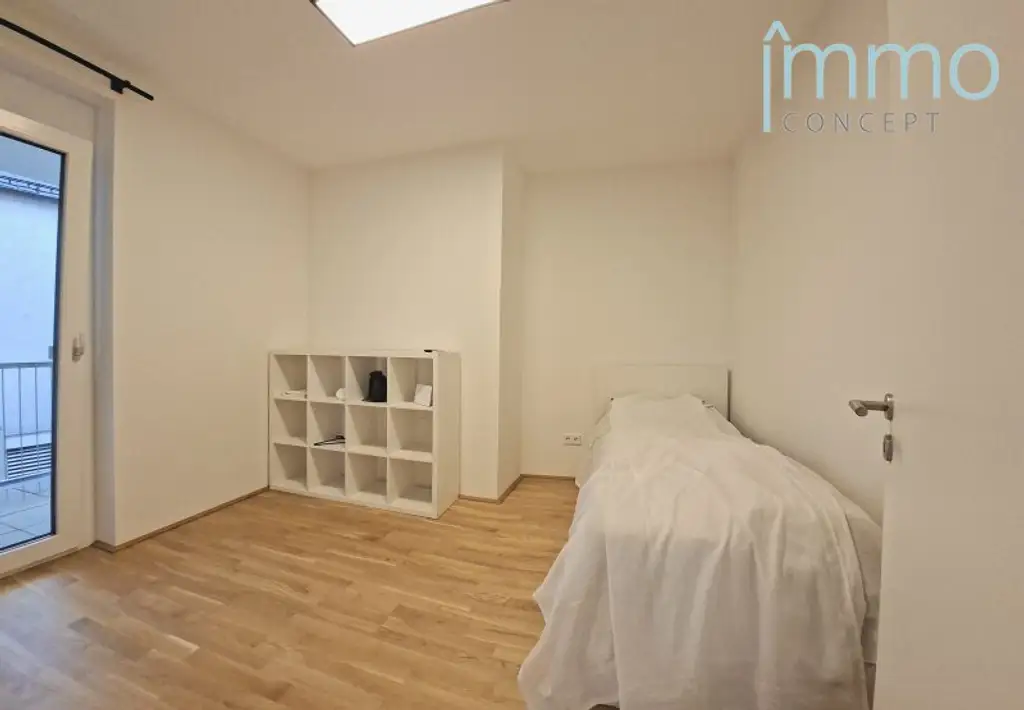 Neubau - Top 3 Zimmer Balkonwohnung inkl. Tiefgaragenstellplatz - ruhige Stadtlage mit Grünblick