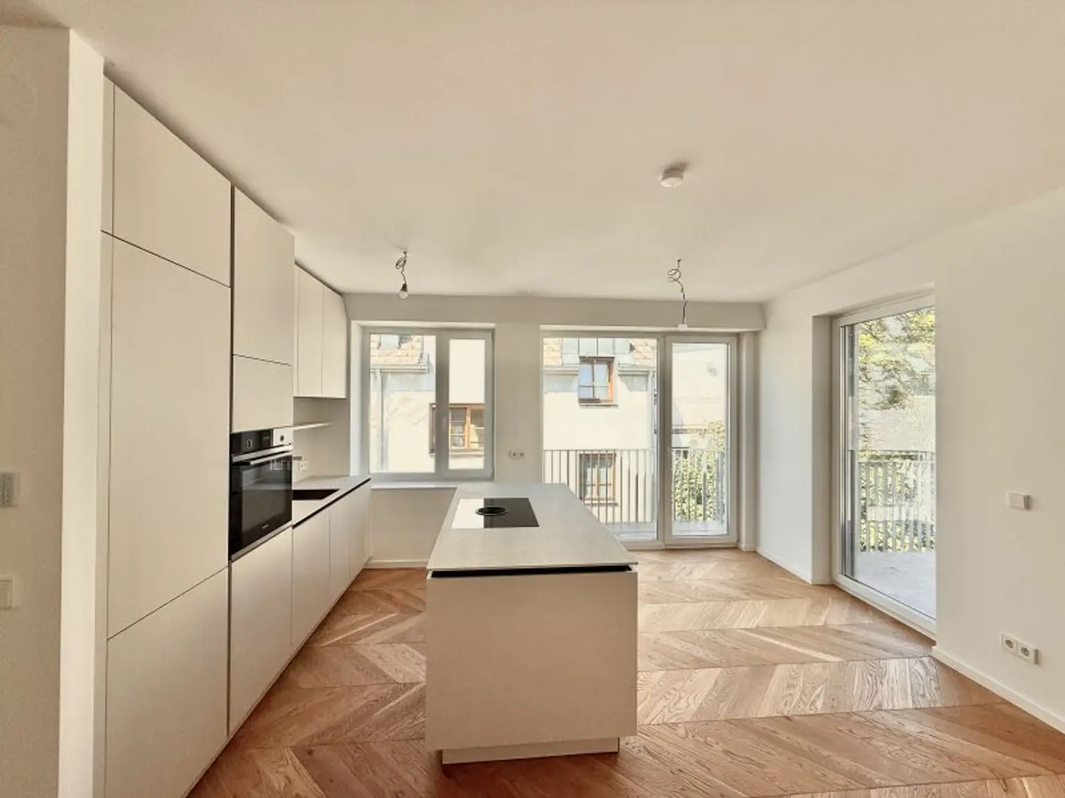 BELGHOFERHAUS 42 - Wunderschöne 3-Zimmer Wohnung in exklusivem Stadthaus inkl. Küche und Klimavorbereitung