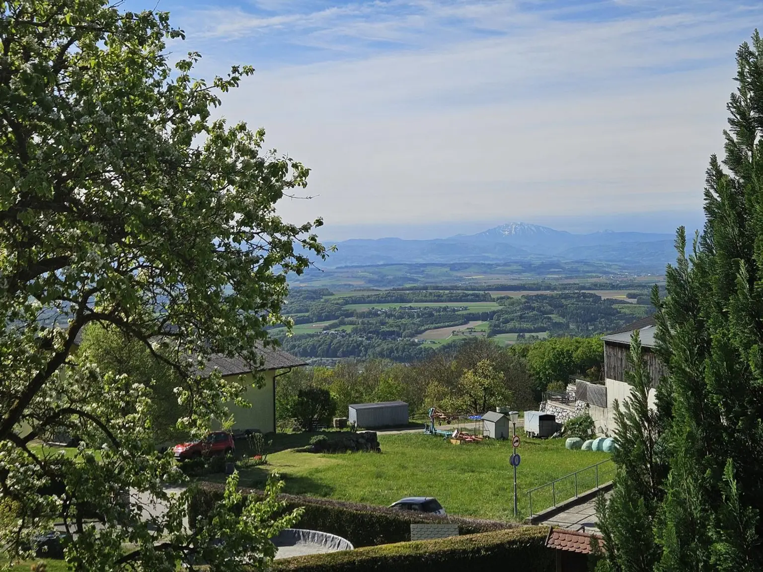 Bergpanorama Ausblick