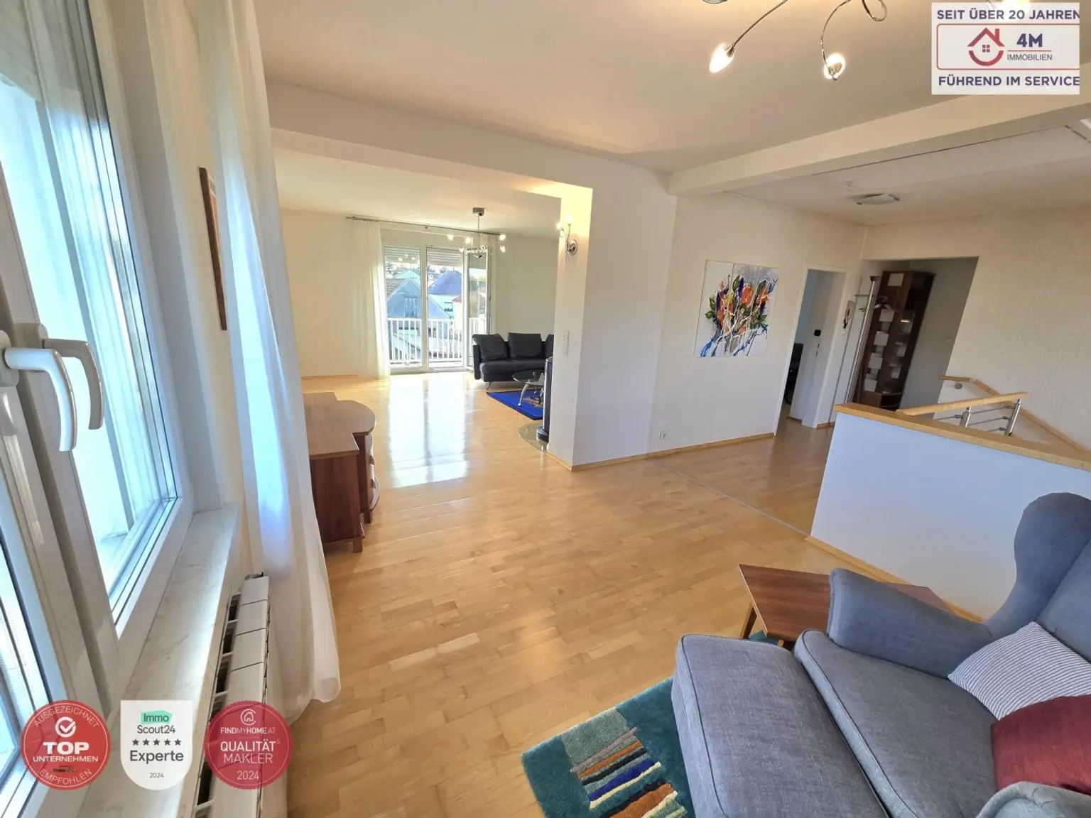 Stilvolles Einfamilienhaus mit gepflegtem Garten in bester Lage von Kobersdorf