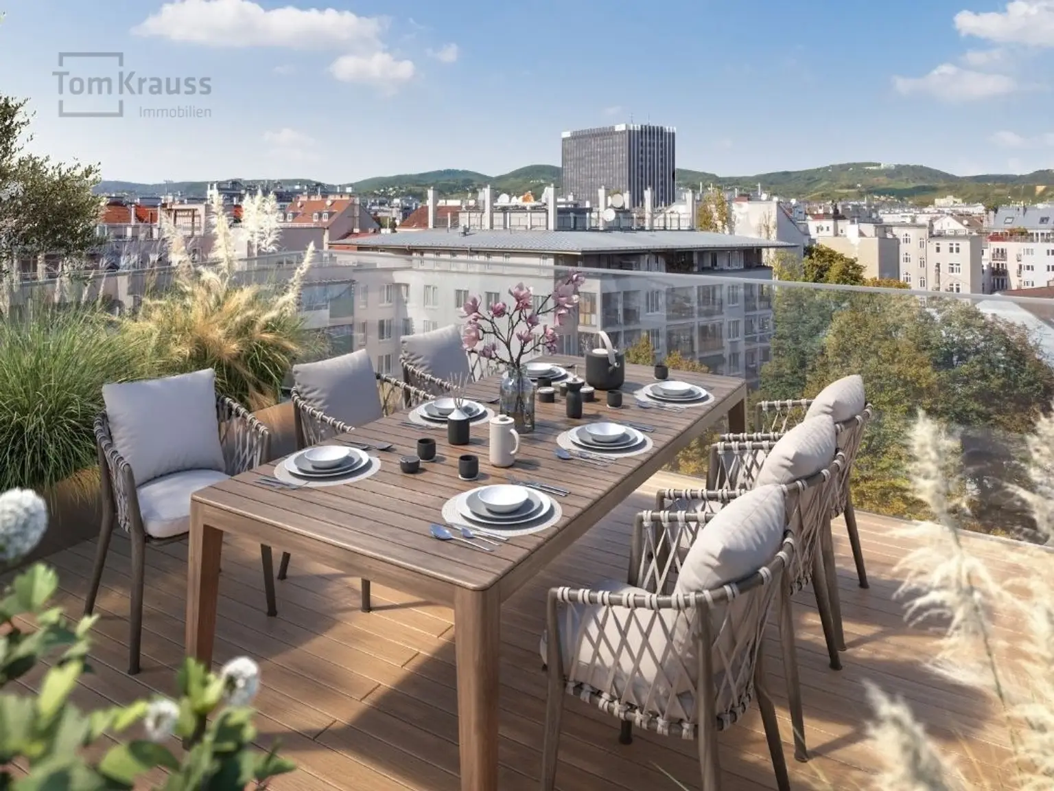 charmante Dachterrasse