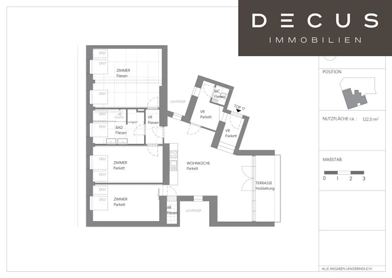| DACHTERRASSE | ERSTBEZUG NACH SANIERUNG | 4 ZIMMER |