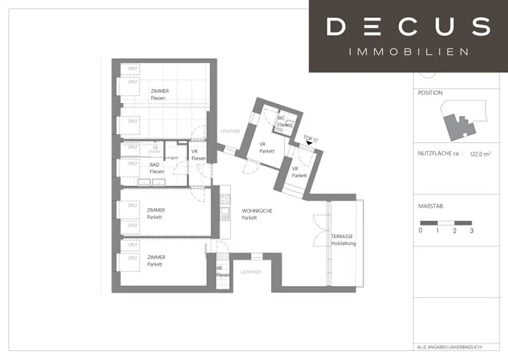 | DACHTERRASSE | ERSTBEZUG NACH SANIERUNG | 4 ZIMMER |