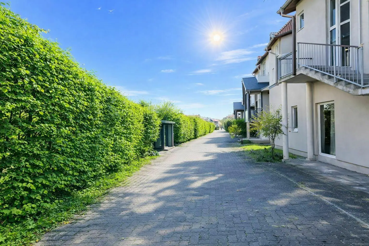 autofreie Sieldung 2 Zugang zur Wohnung