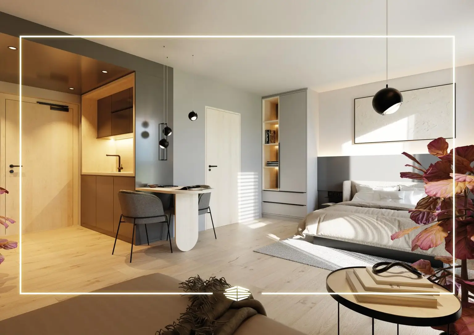 Modern. Kompakt. Hochwertig. – 1-Zimmer-Neubauwohnung in Breitenwang/Reutte