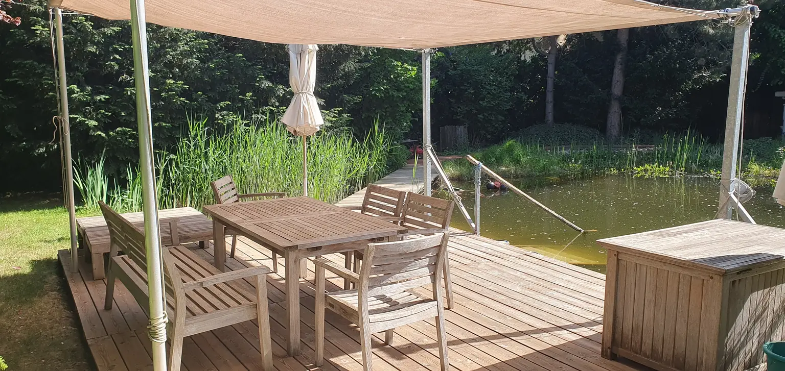 Terrasse bei Biotop