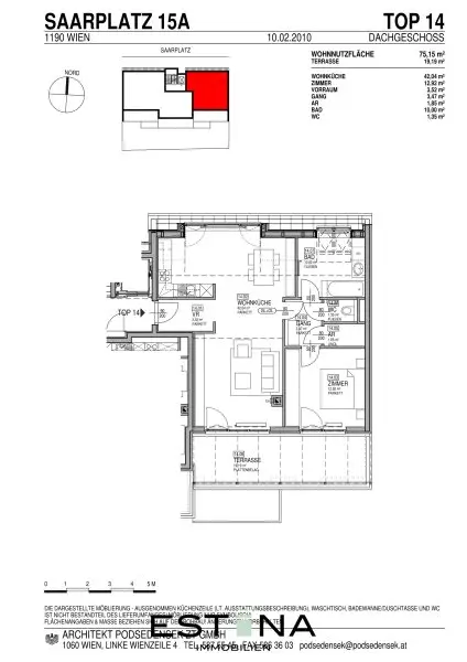 Charmante Dachgeschosswohnung mit Terrasse in Döblinger Bestlage