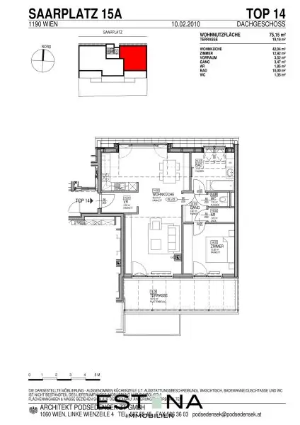 Charmante Dachgeschosswohnung mit Terrasse in Döblinger Bestlage