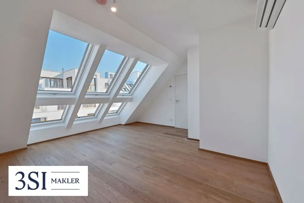 The Temptation: Einzigartige Dachgeschoßwohnung mit großen Freiflächen