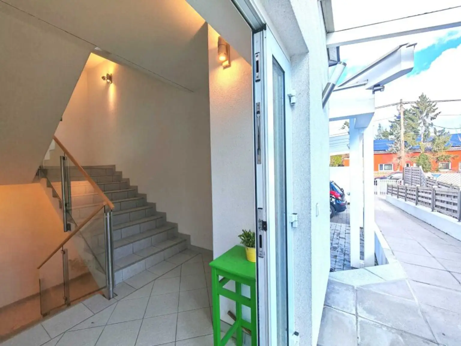 In absoluter Ruhelage bei der alten Donau, komplett möbliert