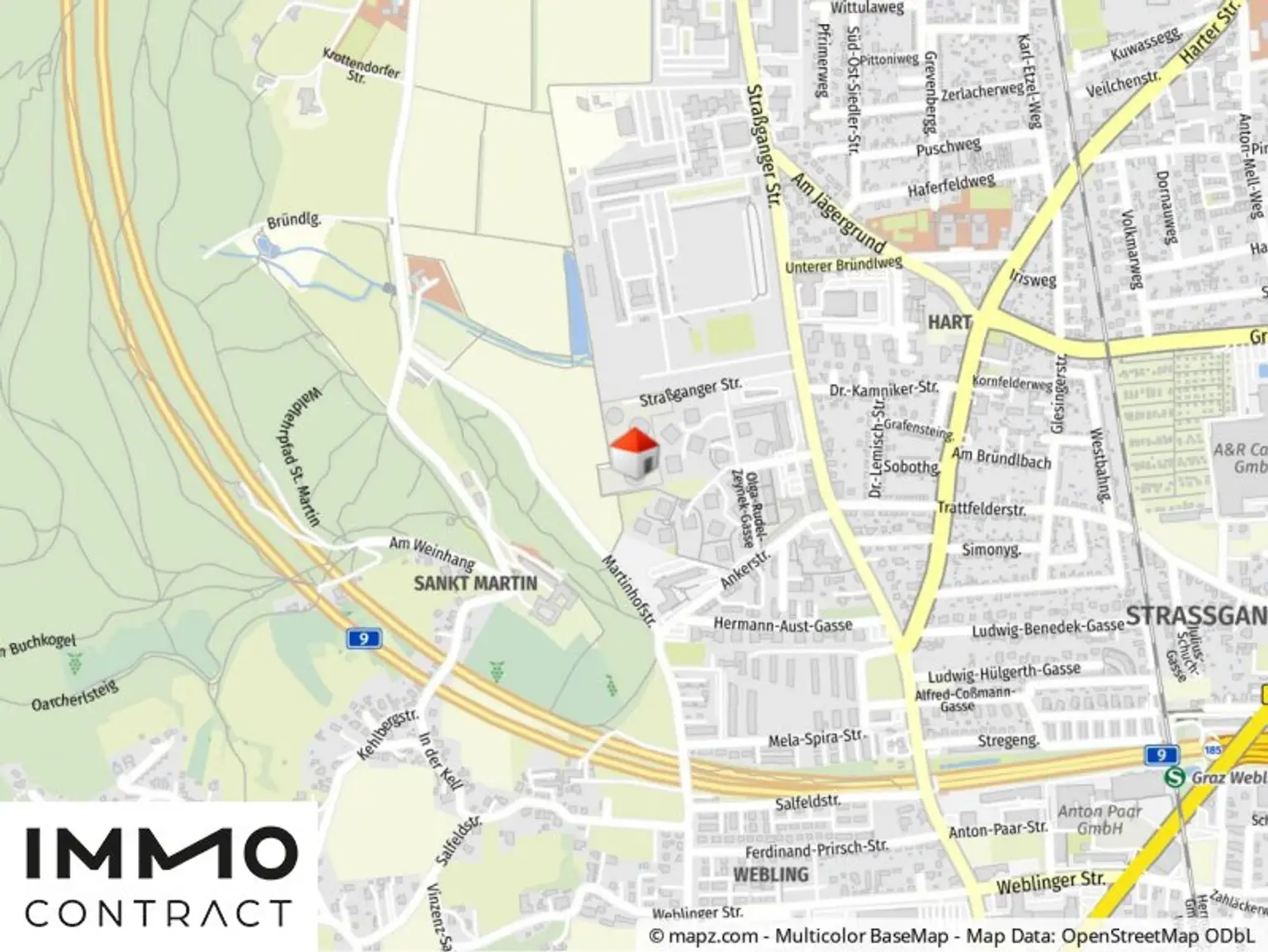 Geolyzer Kartenausschnitt